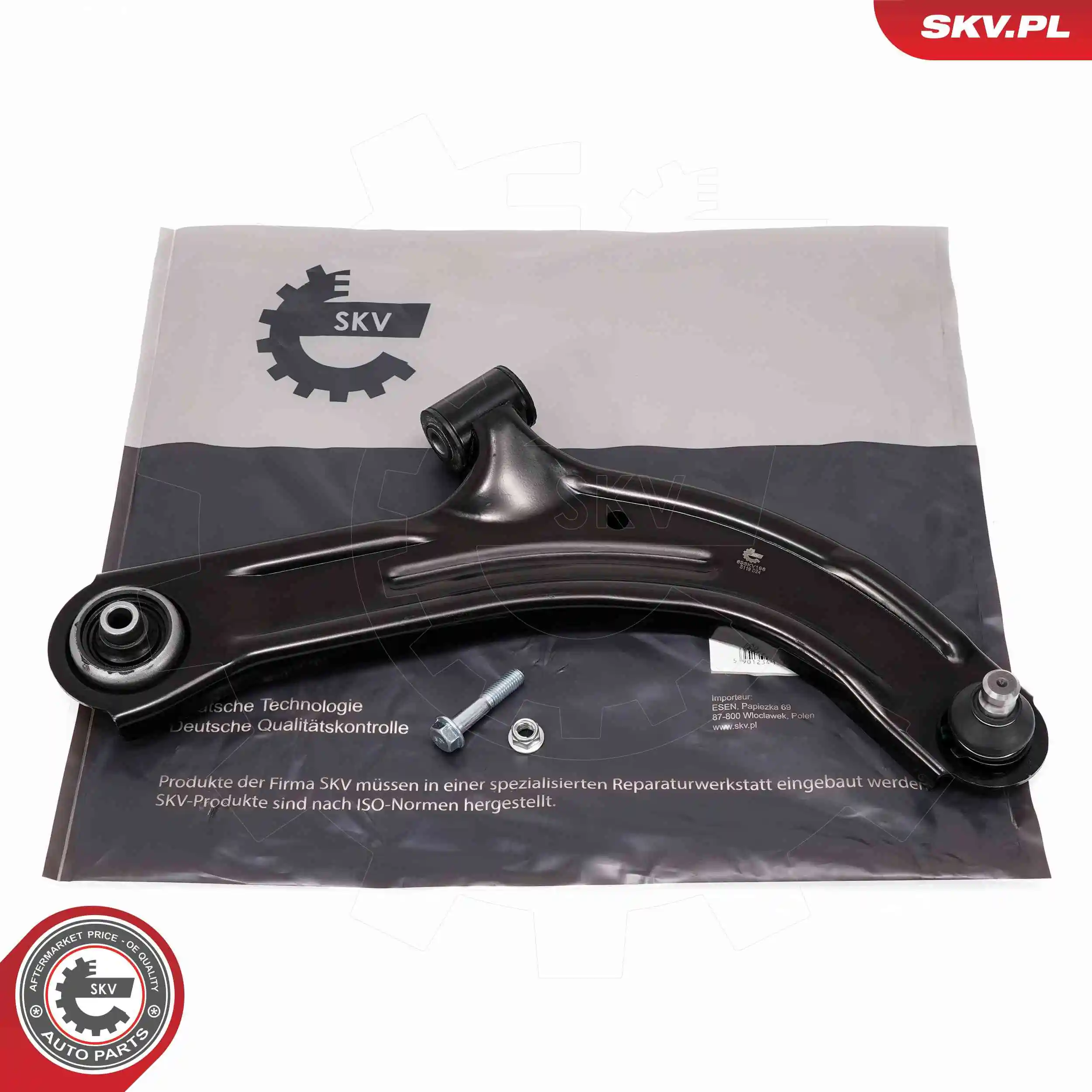 Control/Trailing Arm, wheel suspension